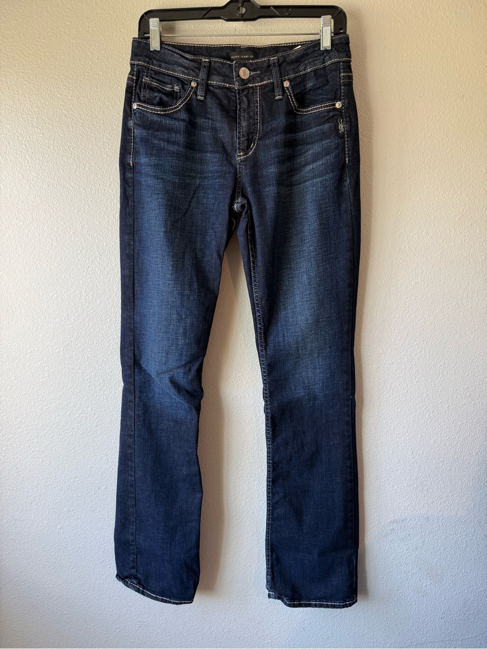 Silver women’s Avery bootcut jeans